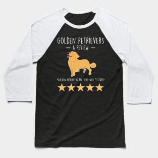 Golden Retriever Review Baseball T-Shirt